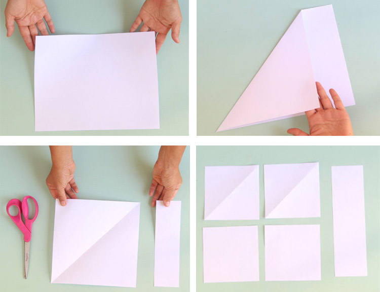 Указания стъпка по стъпка как да изработите снежинки от хартия