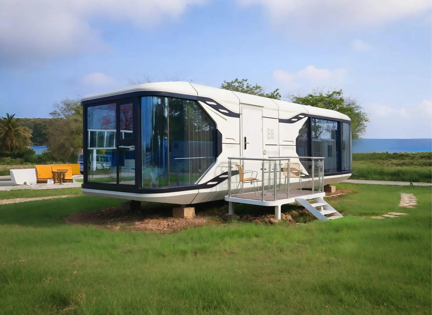 Капсульный модульный дом