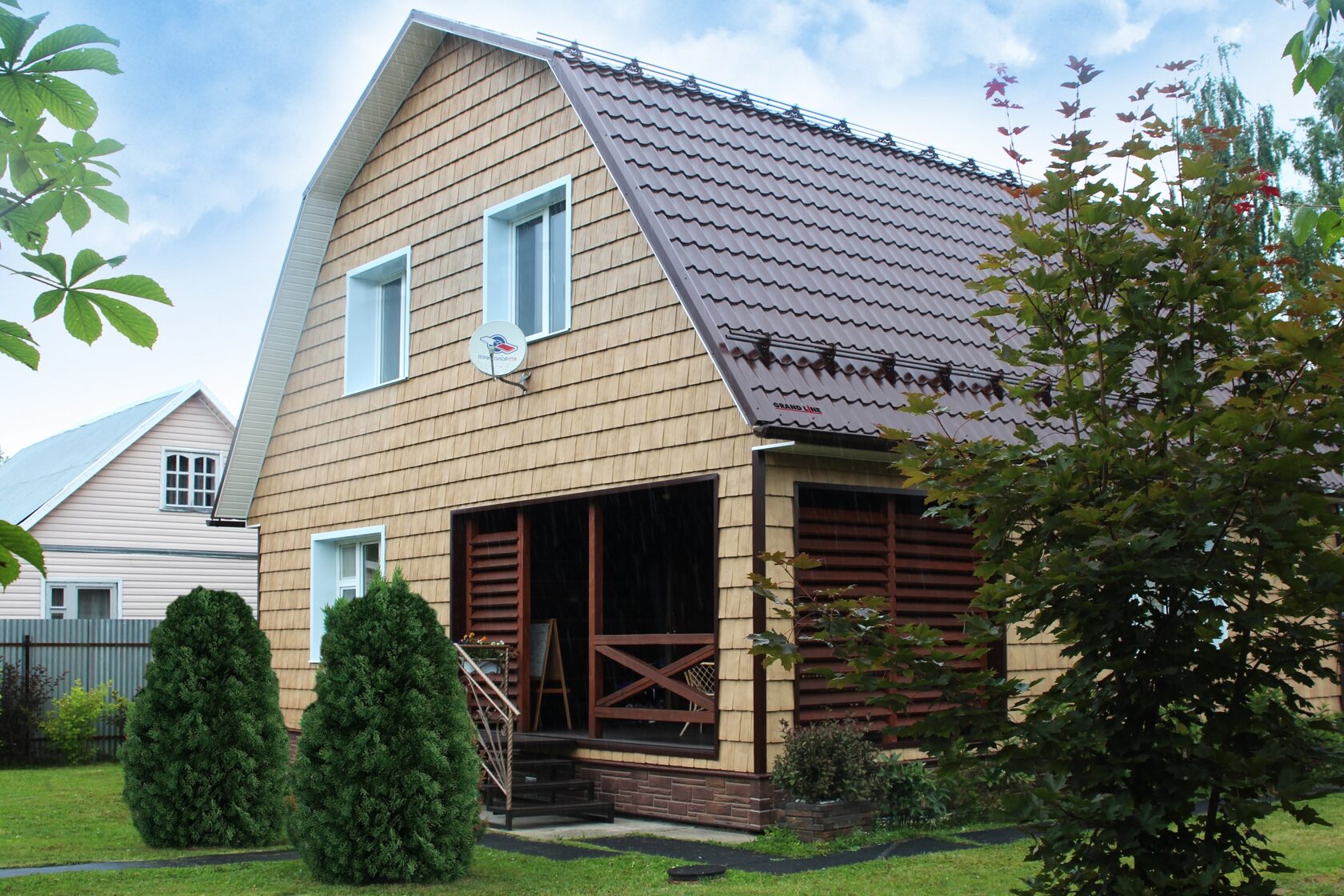 Фасадные панели U-plast, Fineber, Grand Line, Docke