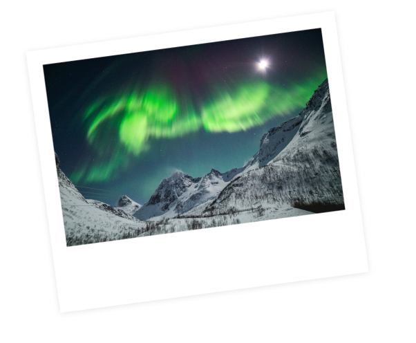 фотография, северное сияние