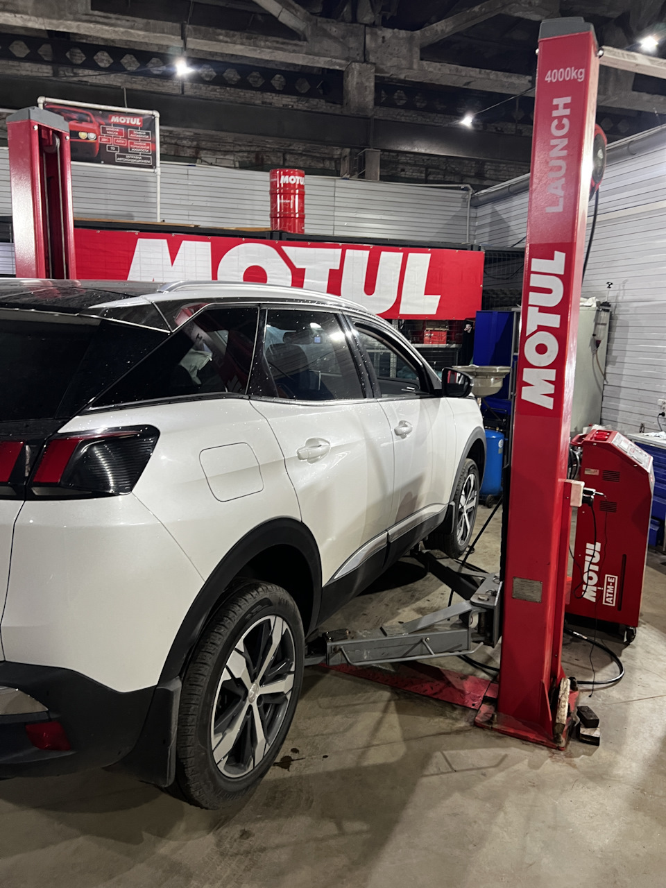 Замена масла в вариаторе Peugeot