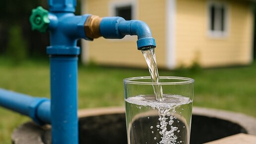 Вода из новой скважины