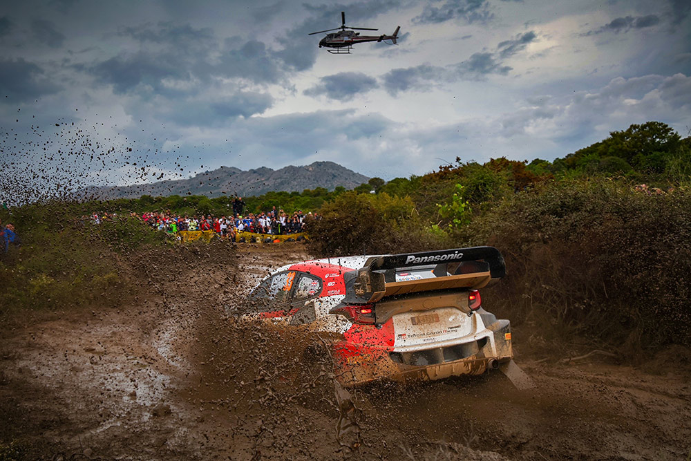 Элфин Эванс и Скотт Мартин, Toyota GR Yaris Rally1 (A-6751), ралли Сардиния 2023