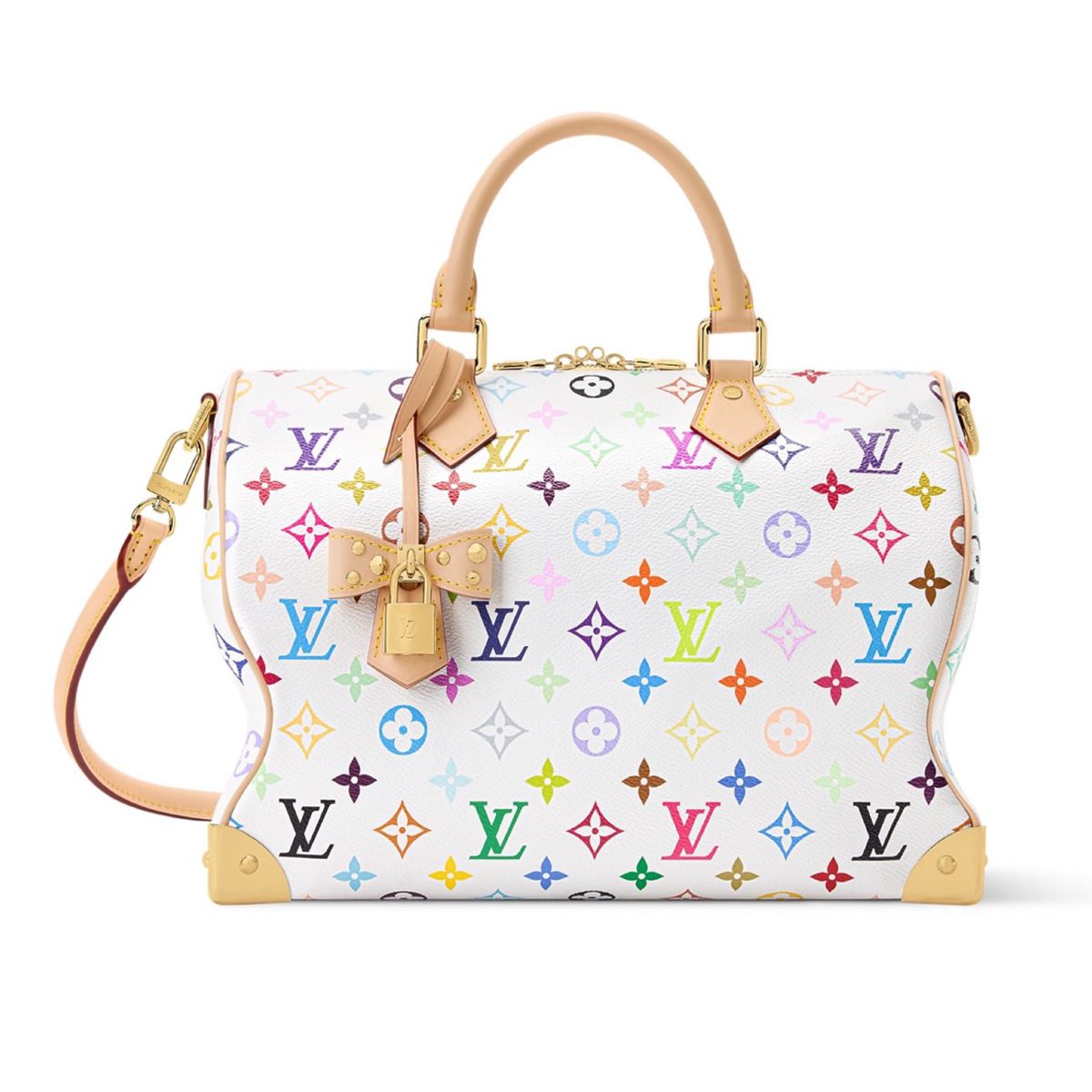 Louis Vuitton Monogram Multicolor Speedy 30 Soft M27789 $4,400.00