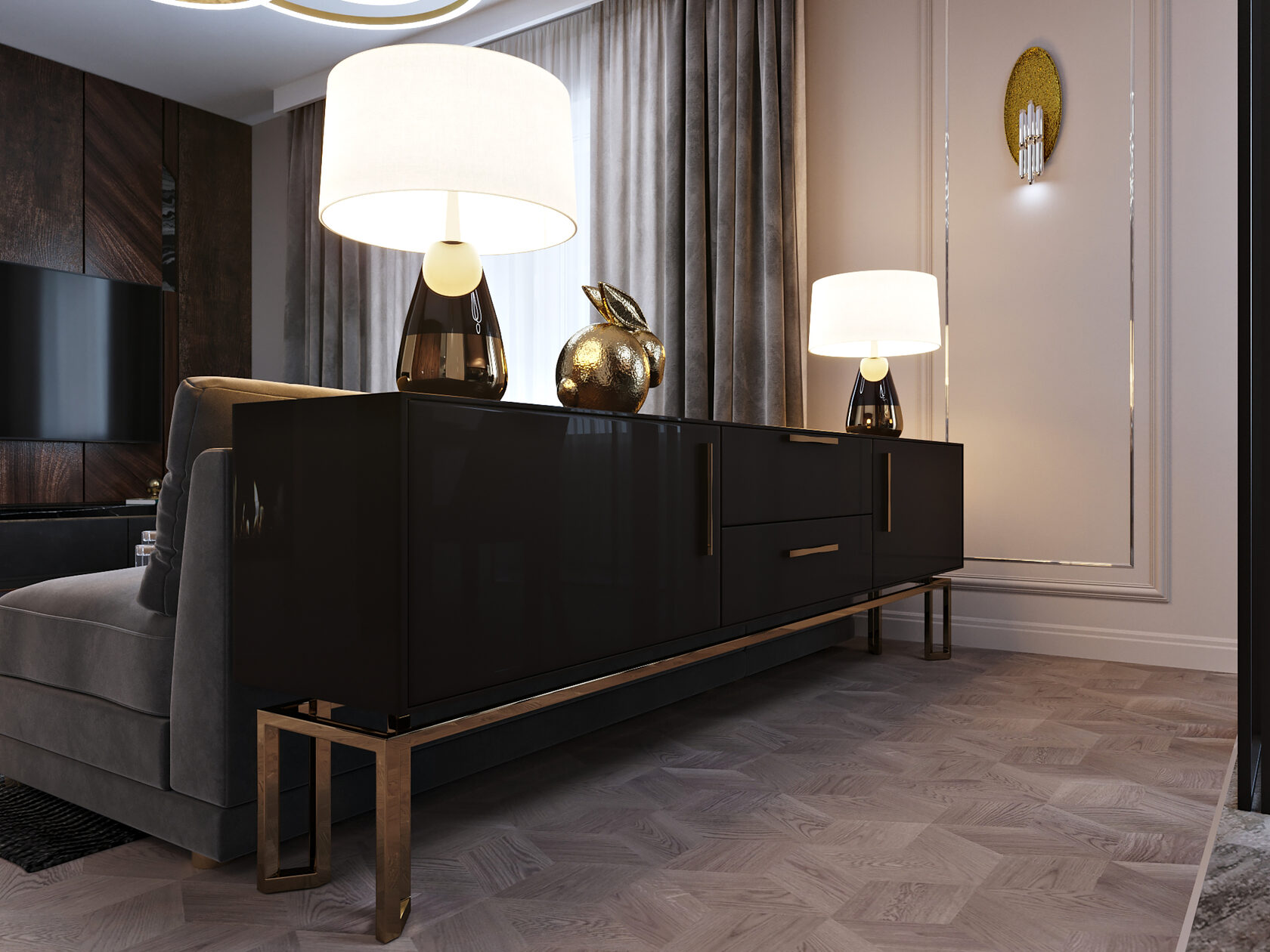 Дизайн проект интерьеров