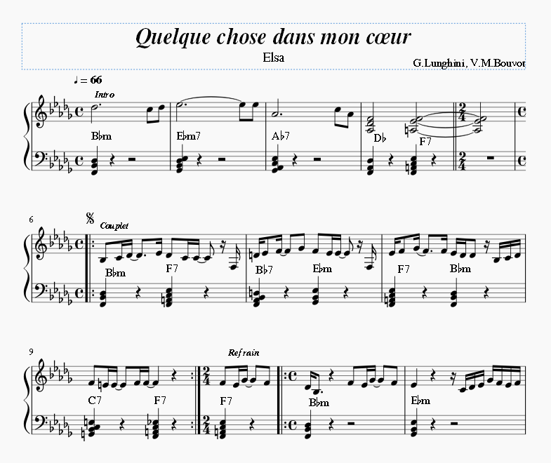 Quelque chose dans mon cœur