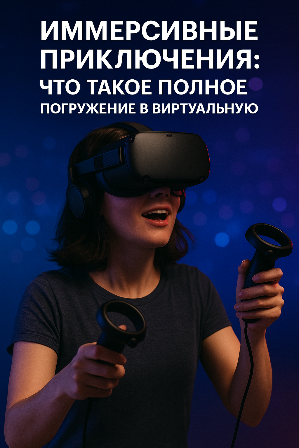 Иммерсивная реальность - полное погружение в виртуальный мир с помощью VR технологий