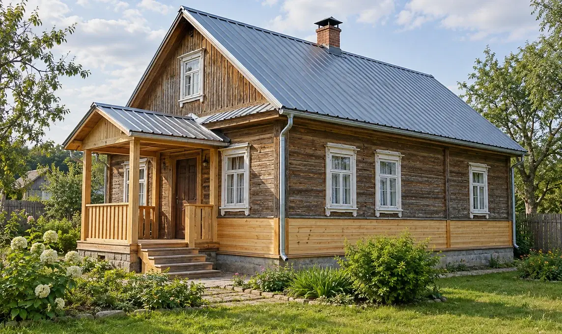 Ремонт и реконструкция деревянных конструкций в Брянске — иллюстрация ремонта