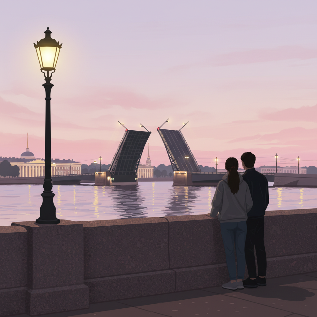 белые ночи в Санкт-Петербурге