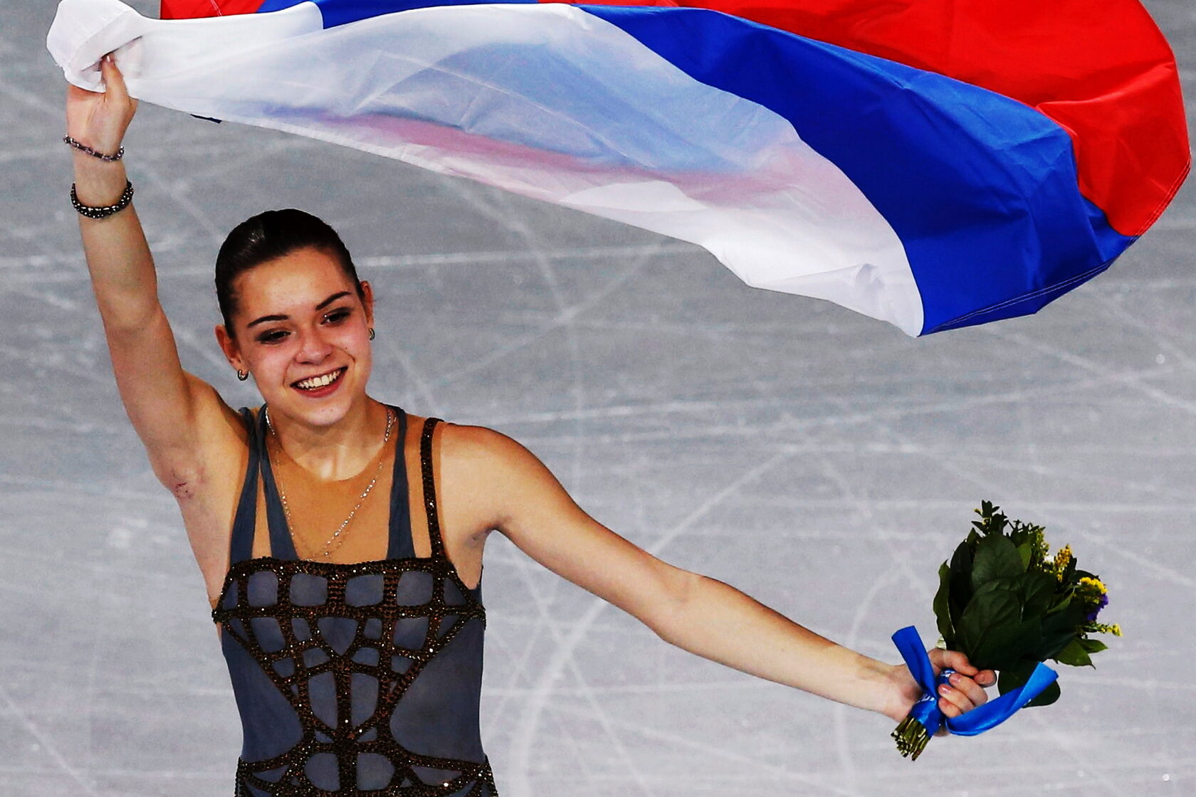 Аделина Сотникова Олимпийская чемпионка в Сочи 2014