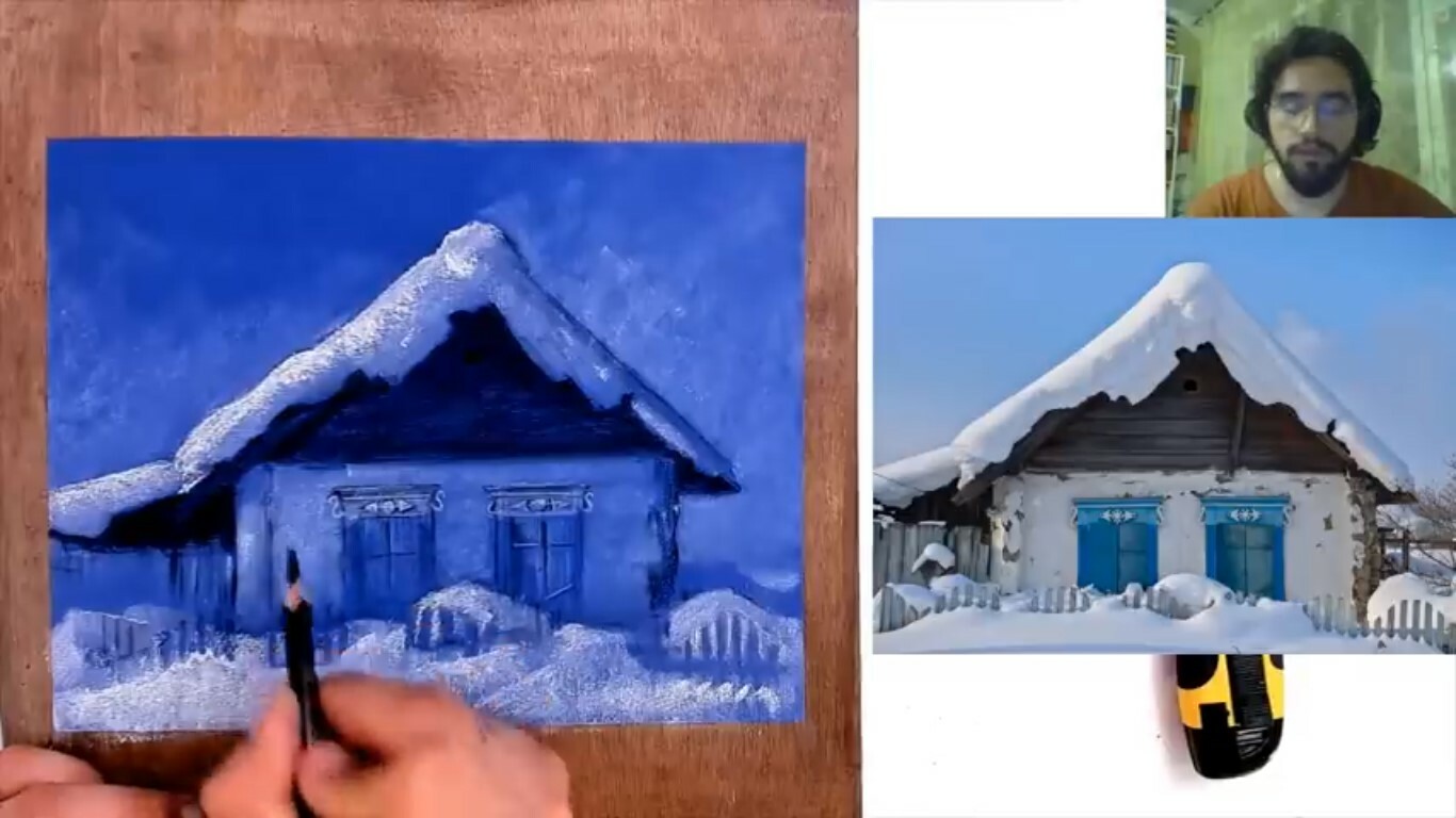 Как нарисовать дом