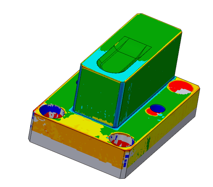 метрологическое исследование детали после 3D-сканирования