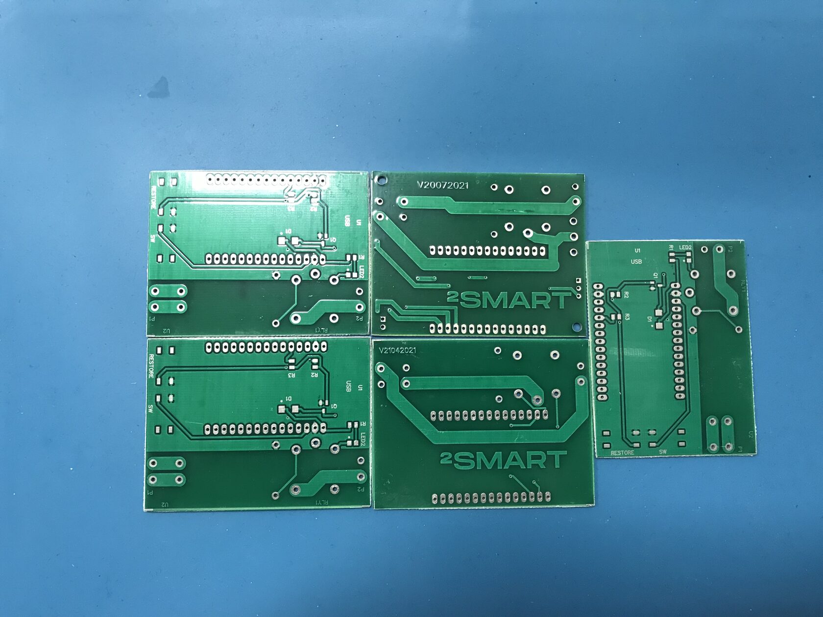 Finished PCBs for Wi-Fi relays