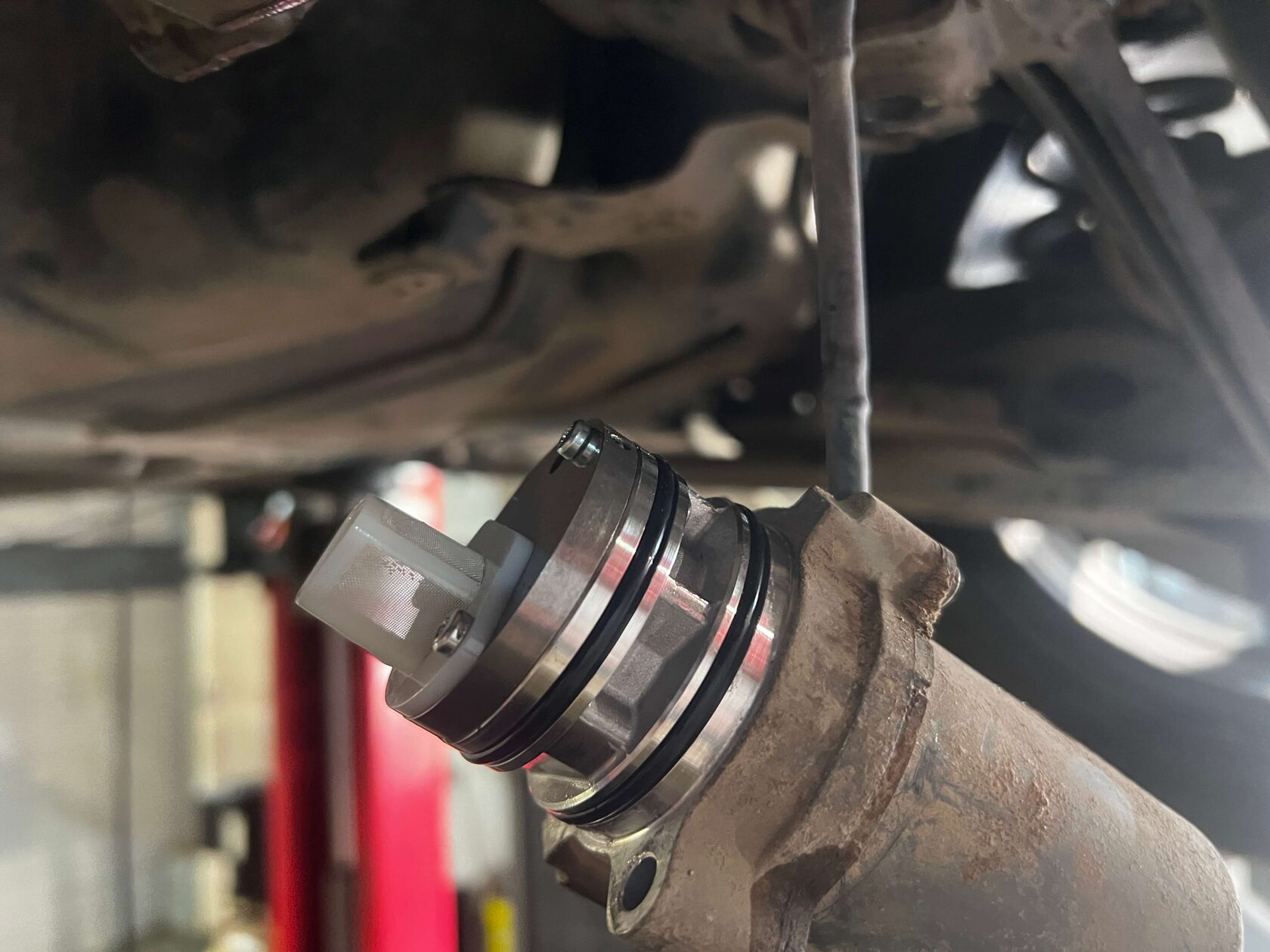 Очистка насоса Haldex 5