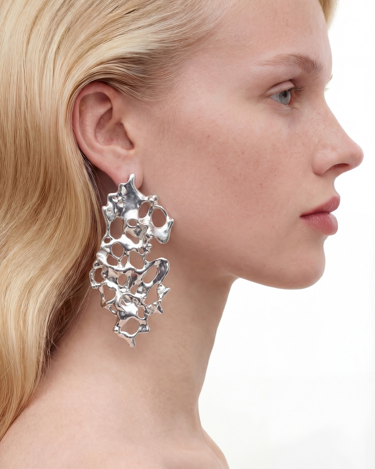 Серьги крупные