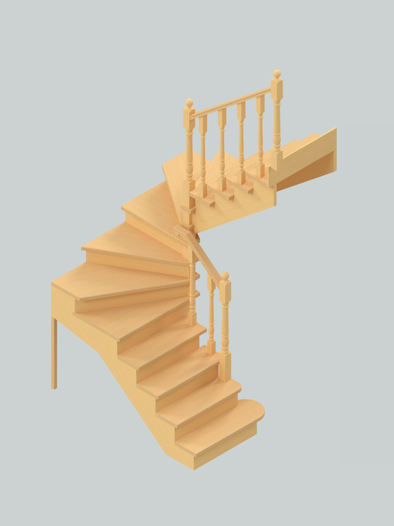 Комплекты Лестниц - готовые лестницы из дерева на заказ. Доставка по ...