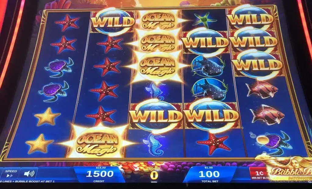 Ocean Magic на автоматах IGT