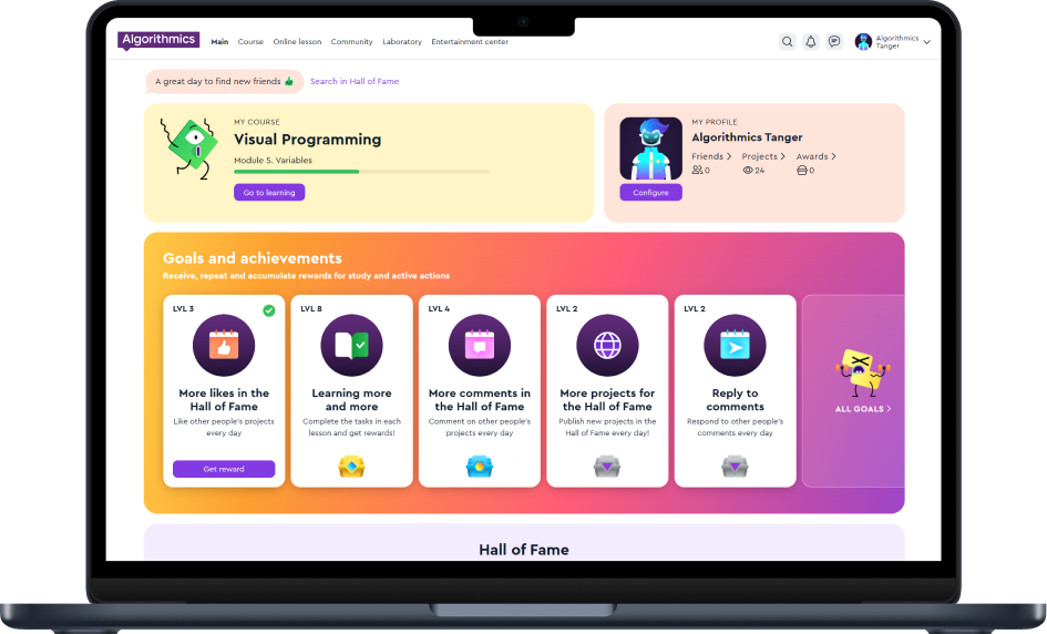 Algorithmics Tanger - École Internationale de Programmation pour ...