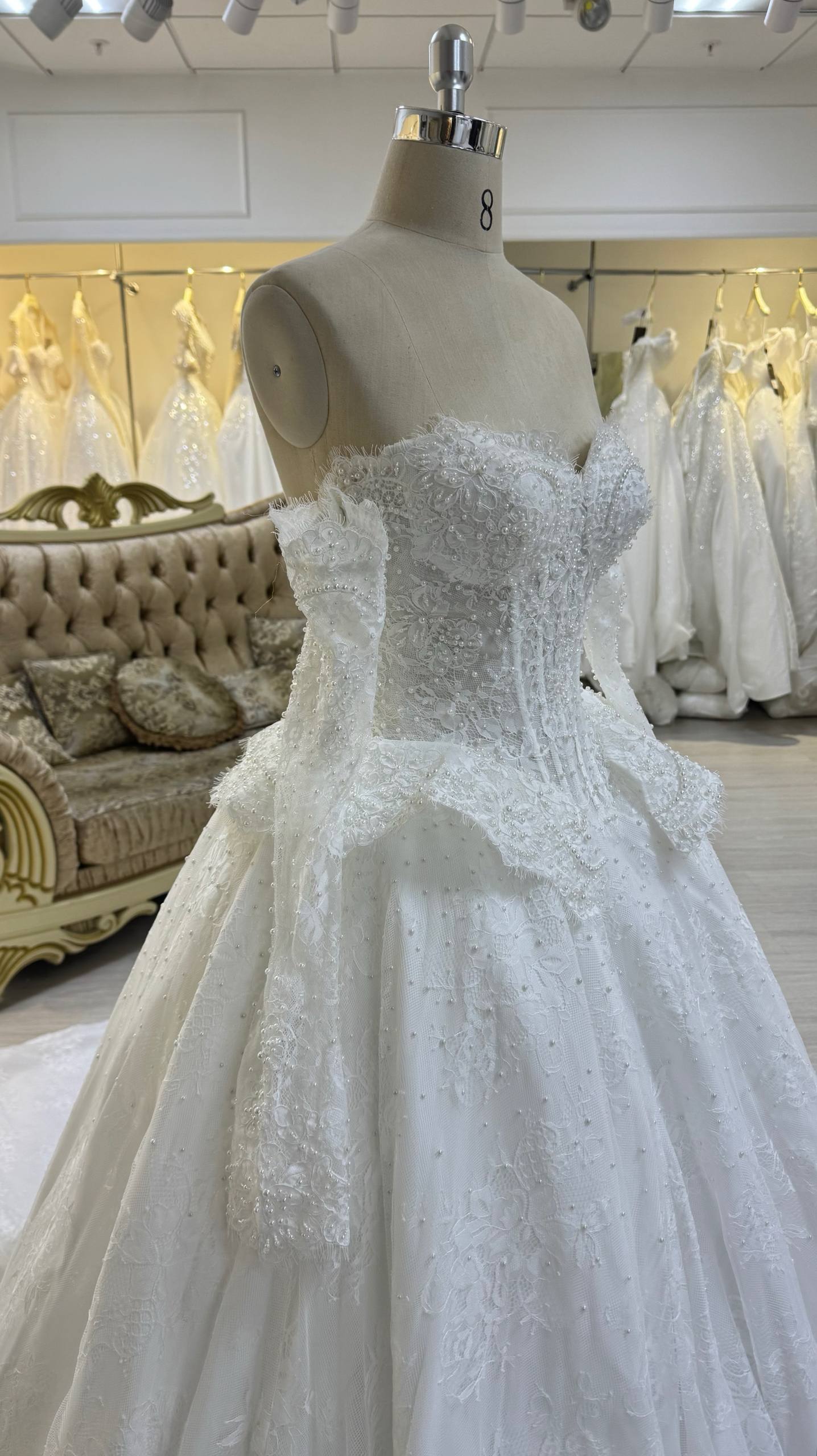 кружевное королевское свадебное платье Ростов-на-Дону