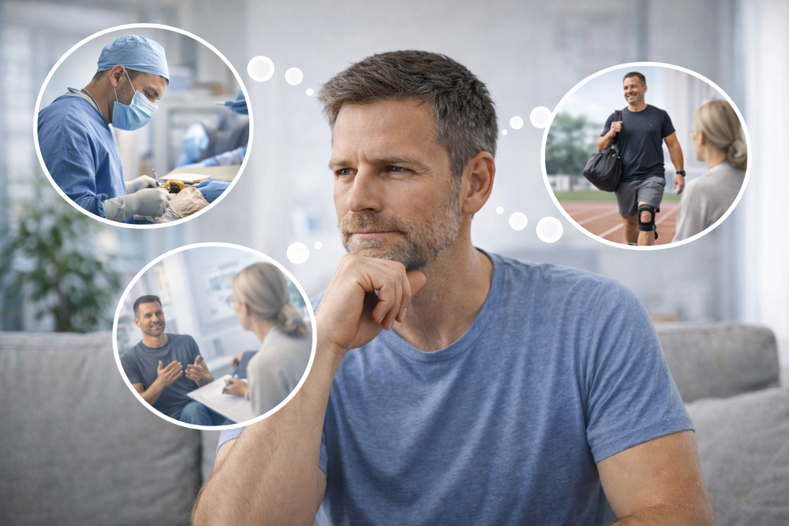 Психологическая подготовка пациента к артроскопии коленного сустав