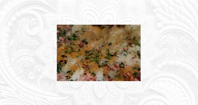 Приготовление люля-кебаб в духовке на шпажках: шаг 4