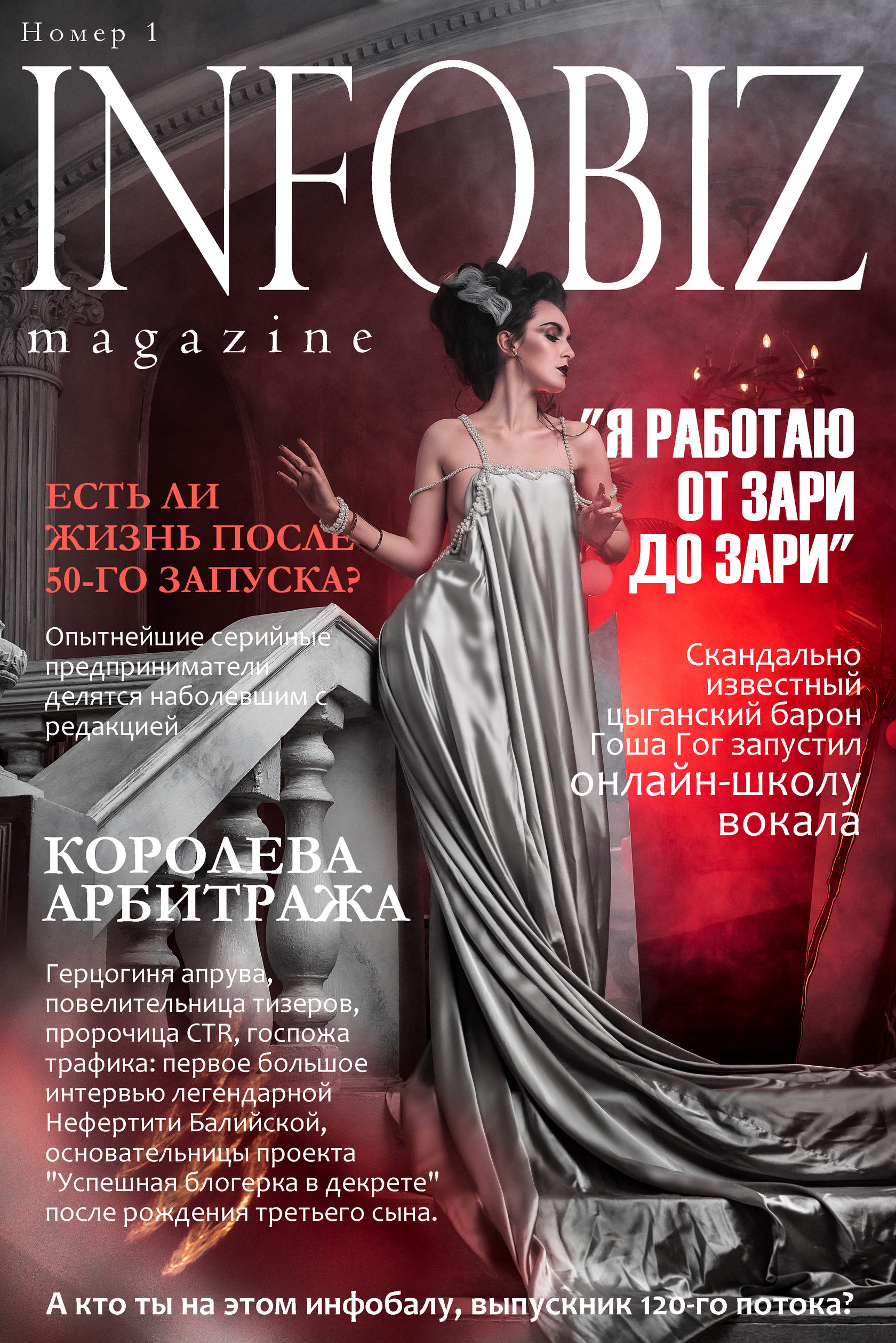 Infobiz Magazine - анонс первых выпусков глянца