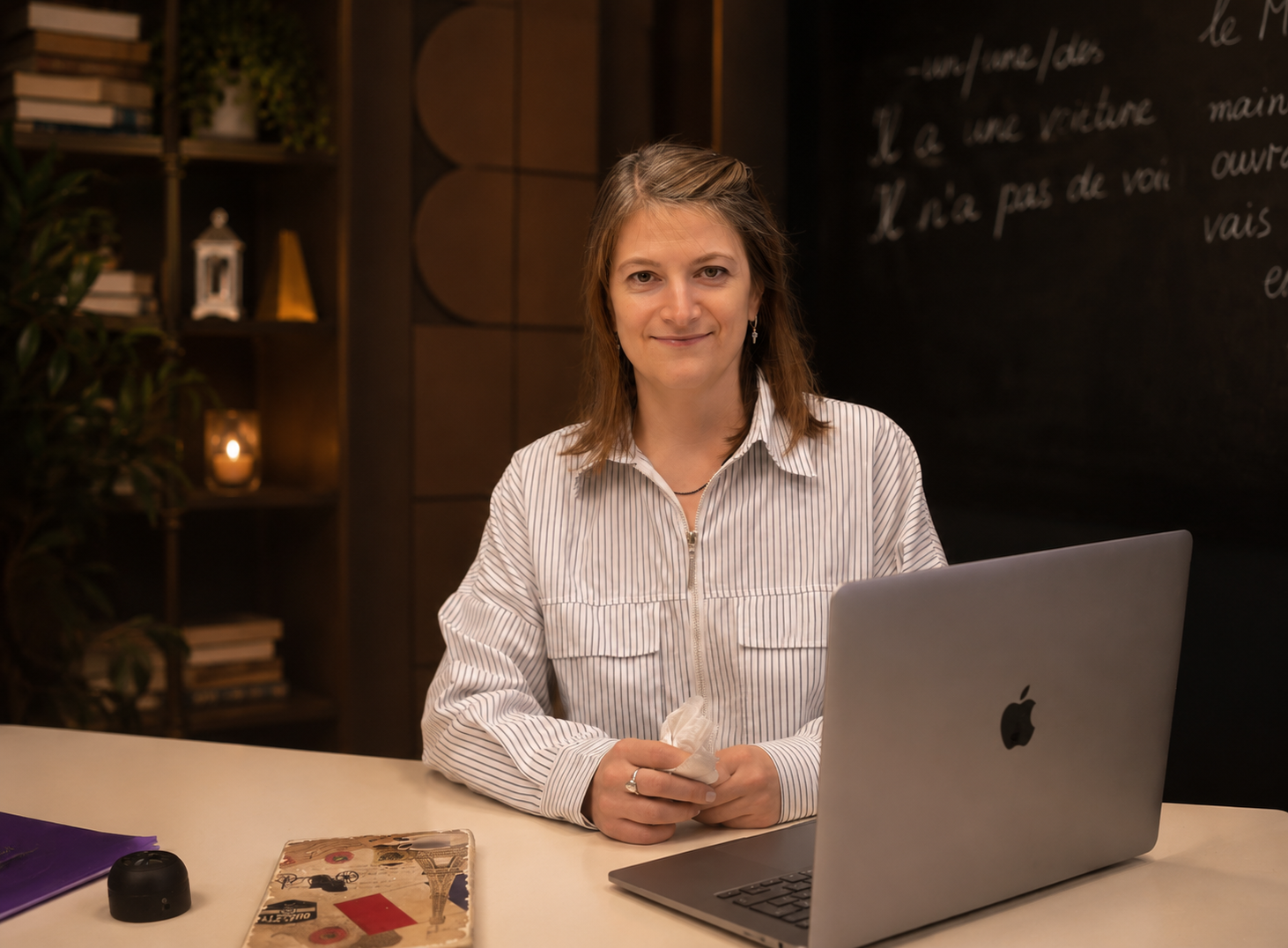 Марина Ханова, преподаватель французского языка