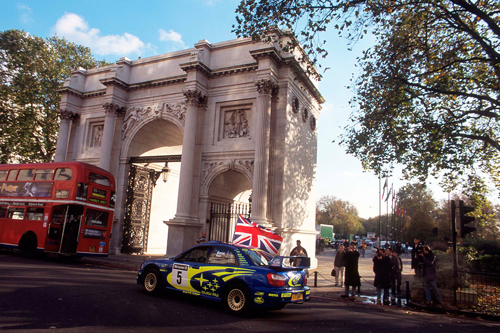 Ричард Бёрнс и Роберт Рид, Subaru Impreza S7 WRC '01 (X20 SRT), ралли Великобритания 2001