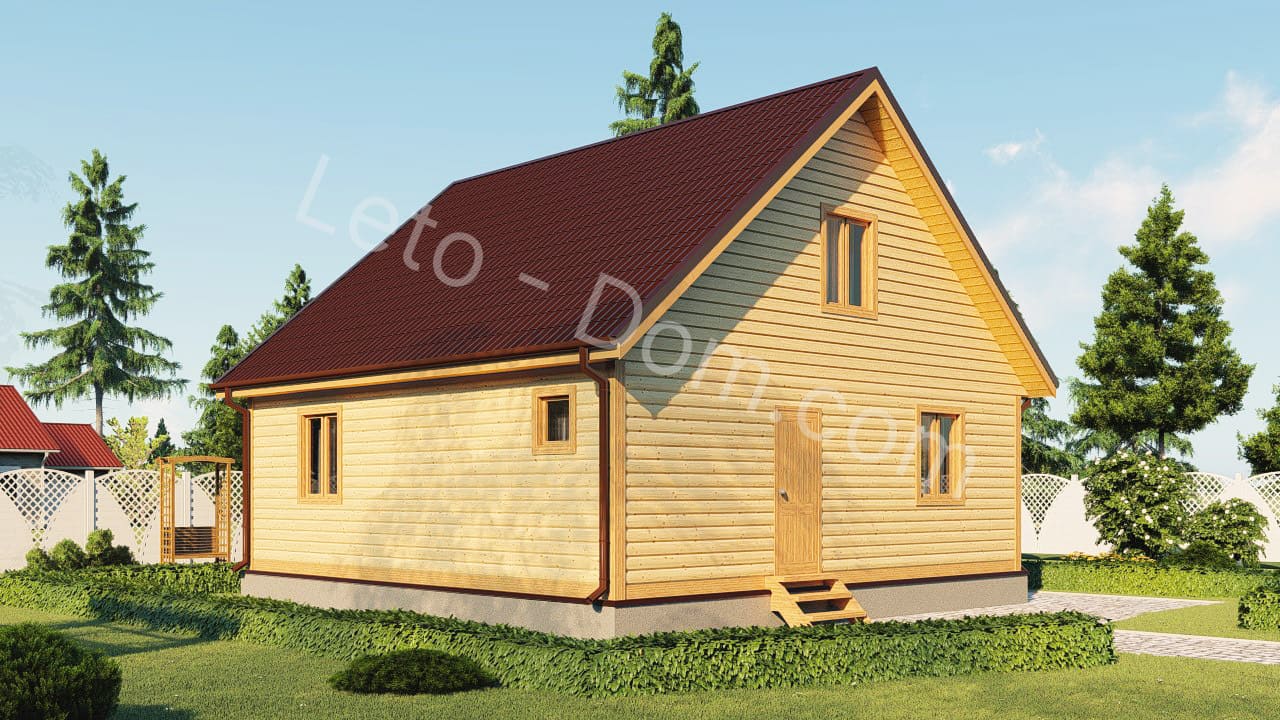 дом из бруса