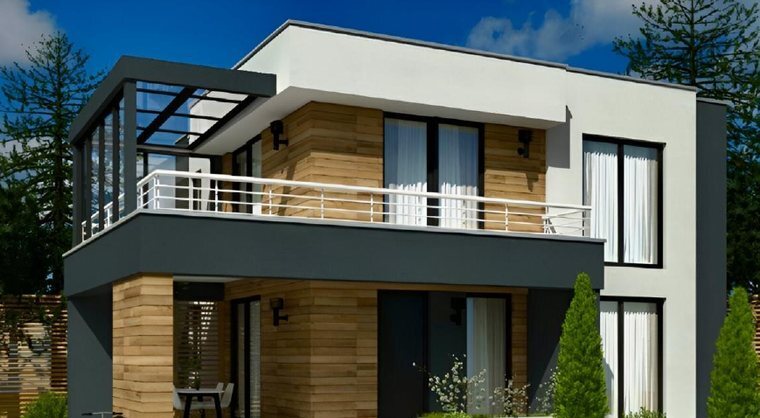 Проект дома 150.9 м², 2 этажа