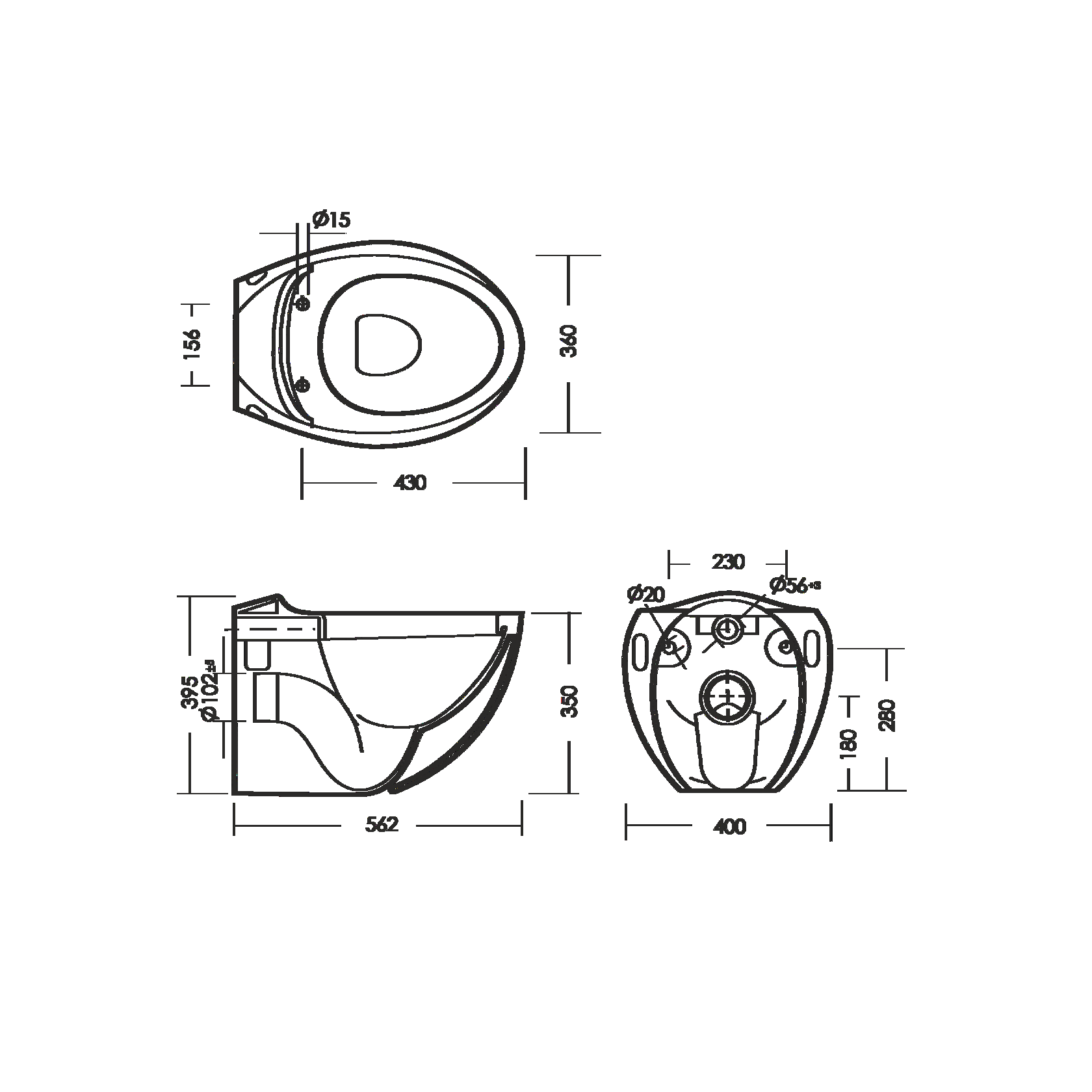 Ringo подвесной унитаз