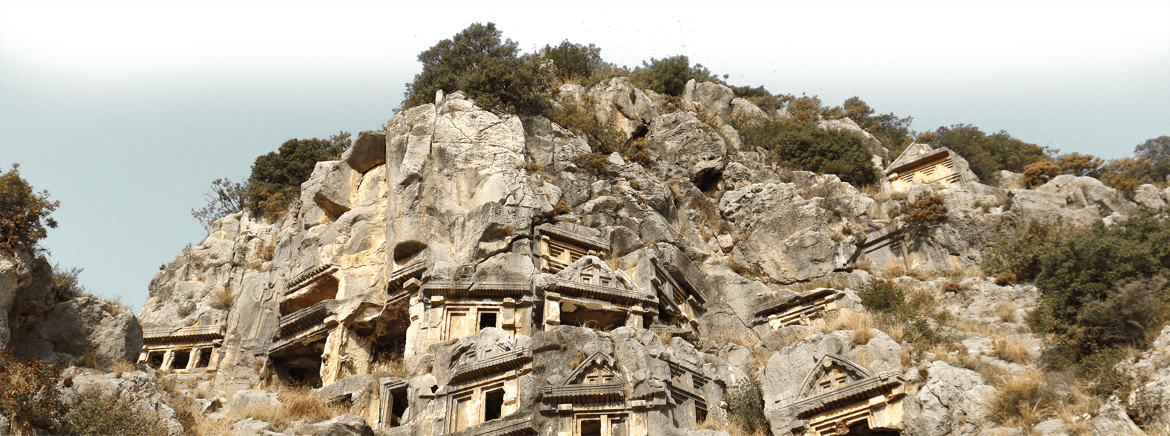 гробницы на ликийской тропе