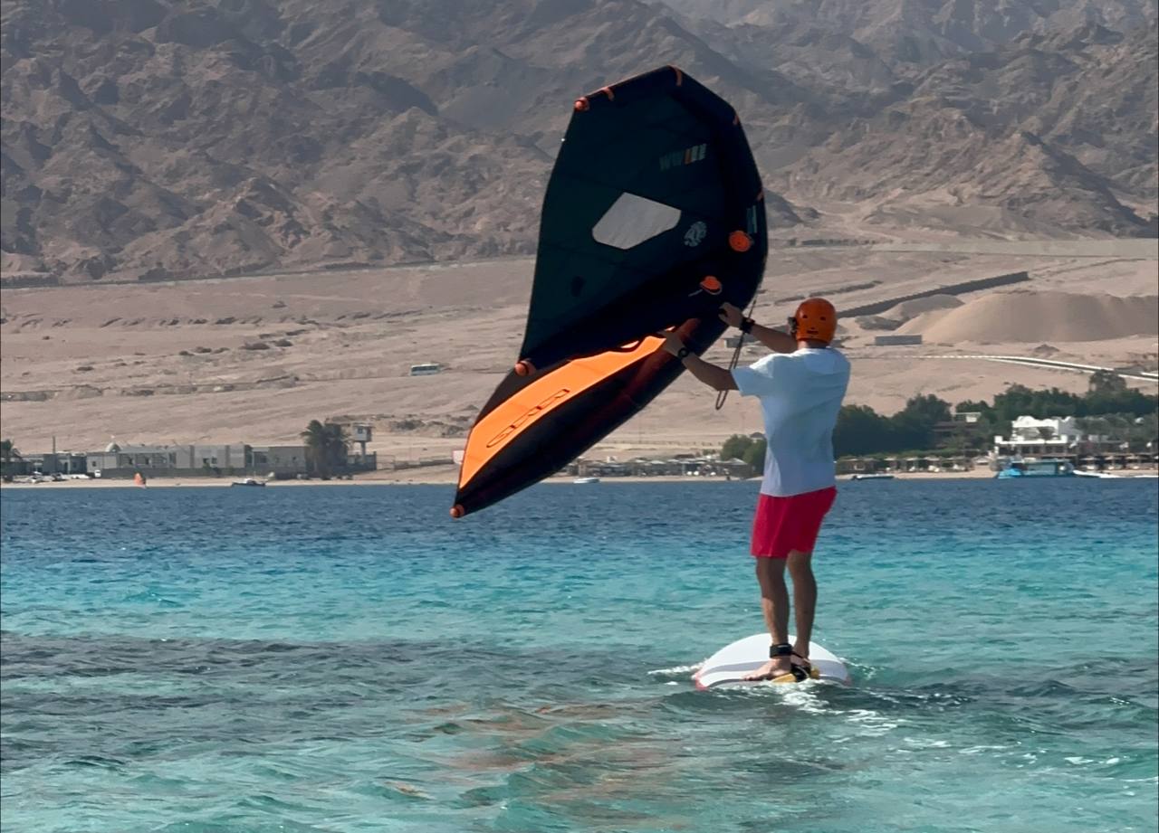 Урок Sup + Wing — катание на SUP без фойла