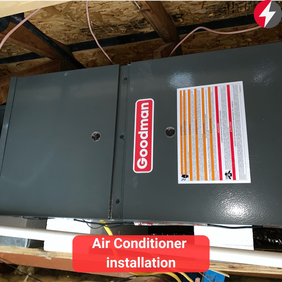 Goodman AC installation in Austin, Texas