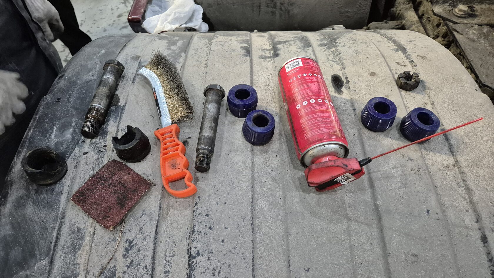 Замена амортизатора МАЗ