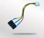 Микровыключатель 3 кабеля белый штекер для газ. колонки, универсальный