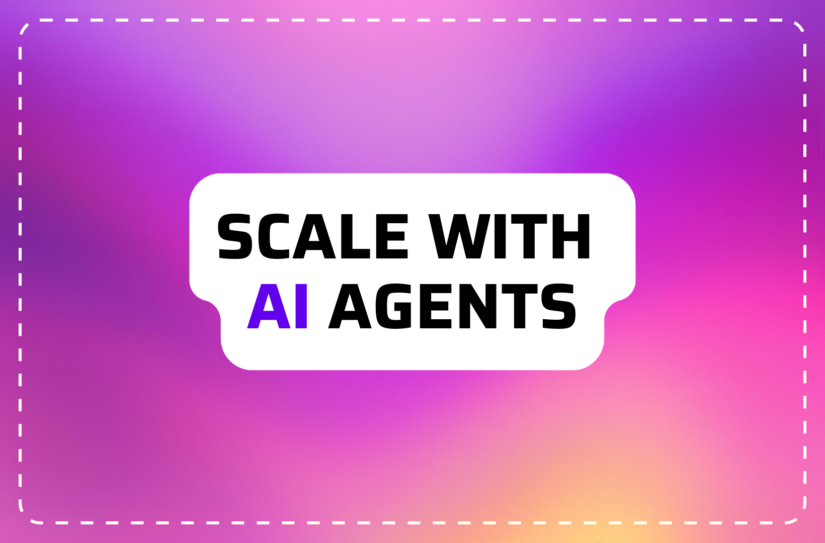 Scale your operations and success with AI automation agents