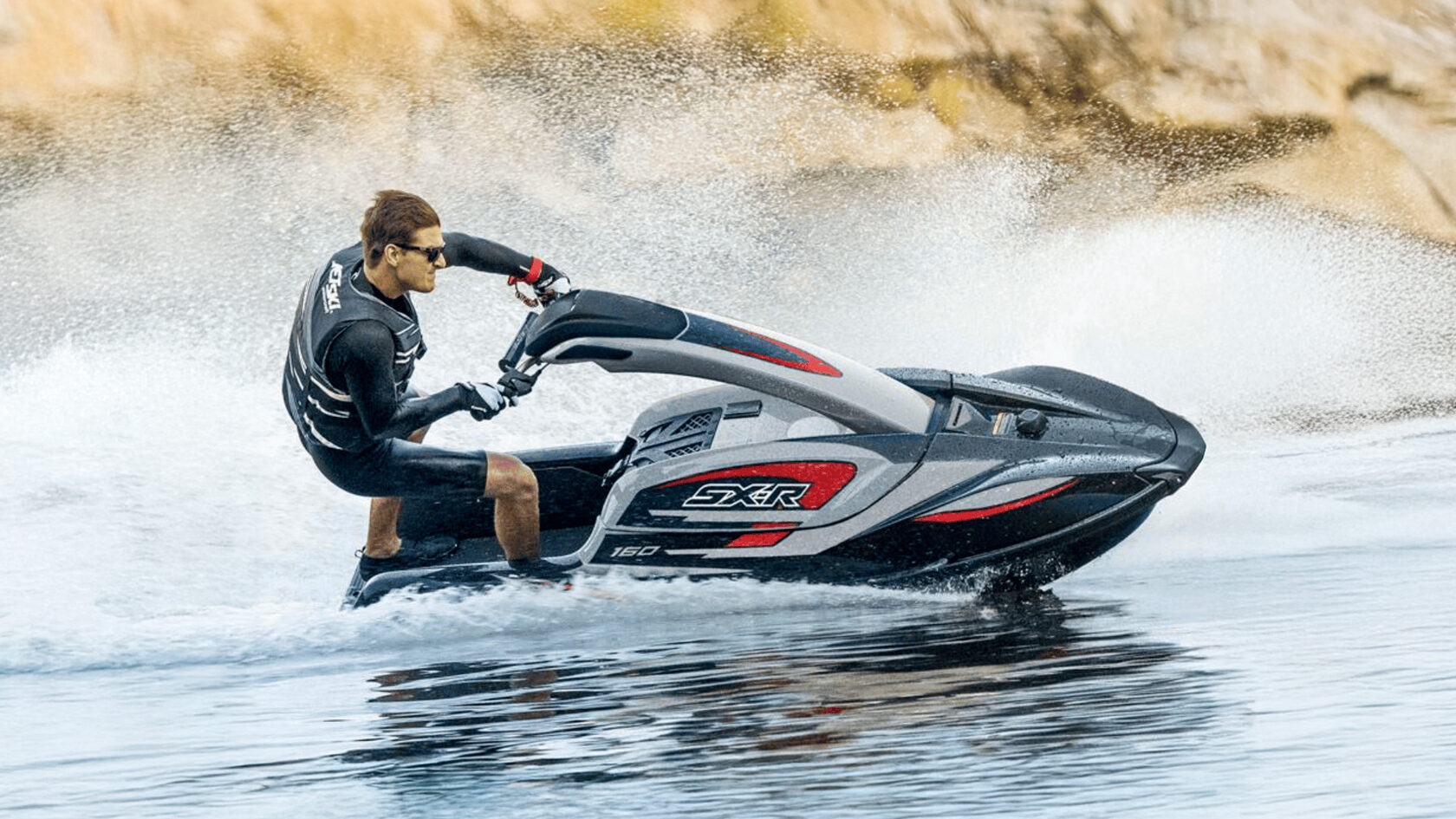Стоячий гидроцикл Kawasaki SX-R 160 2024