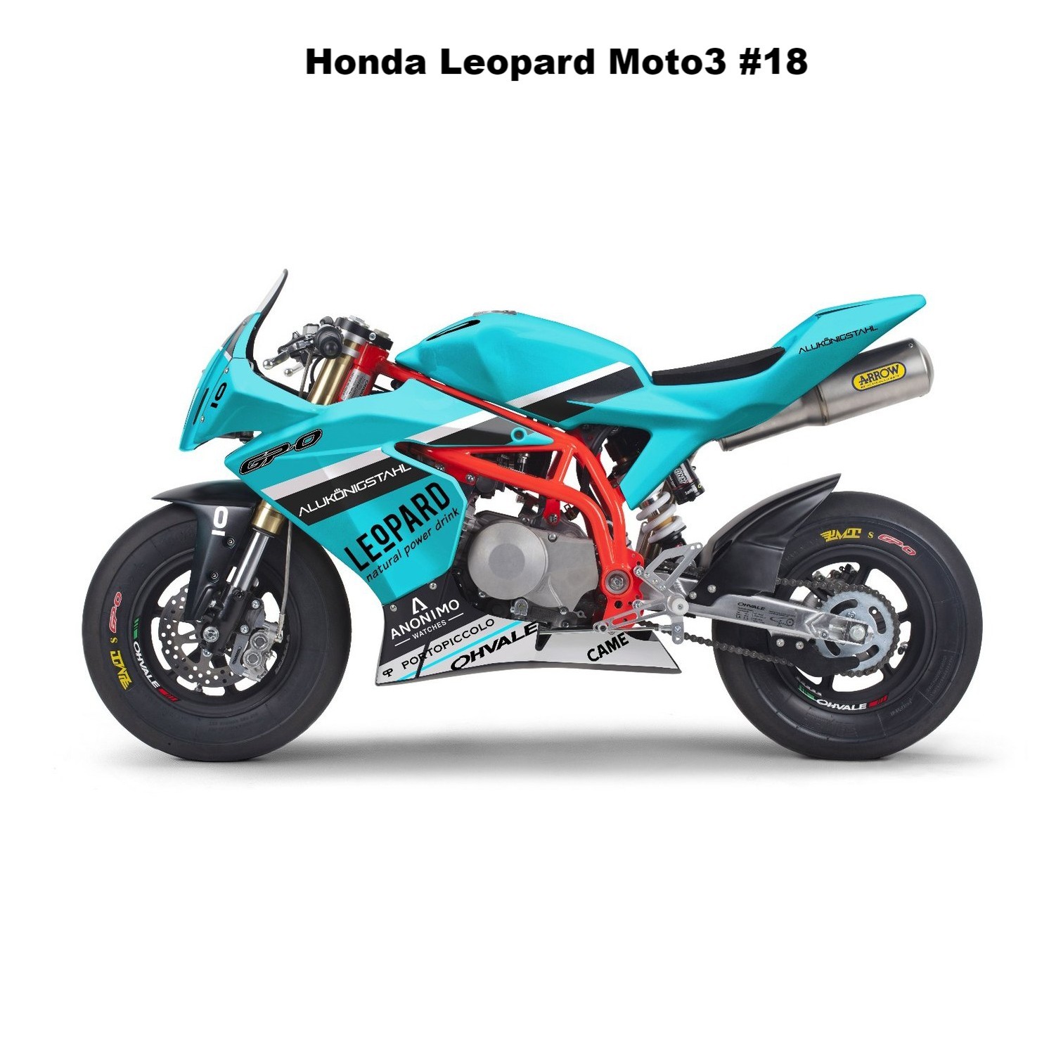 Ohvale Honda Leopard Moto3 design