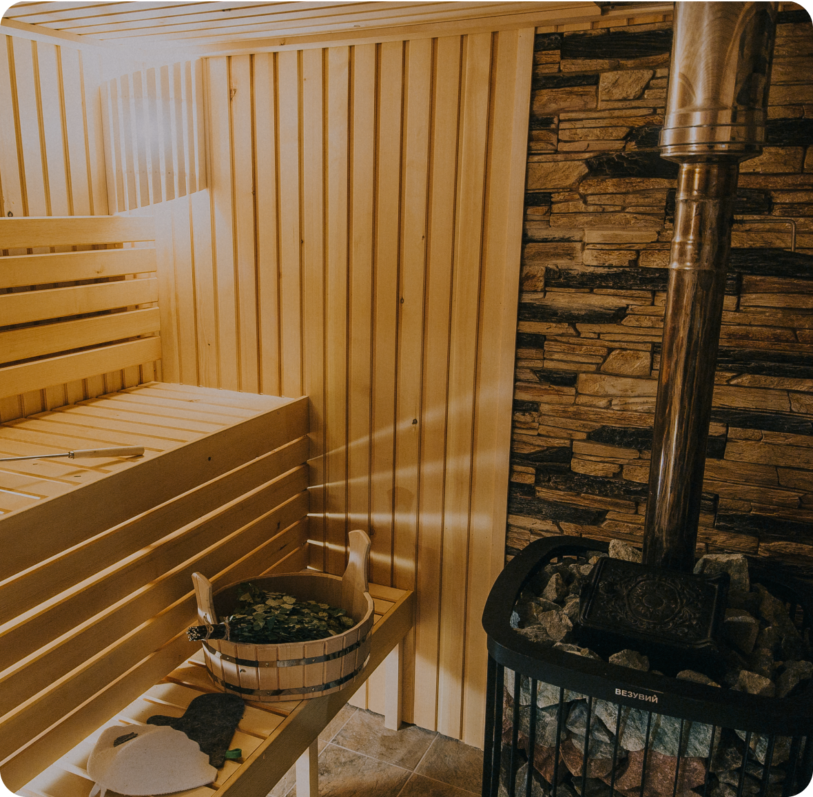 Как управлять температурой в наших парных?