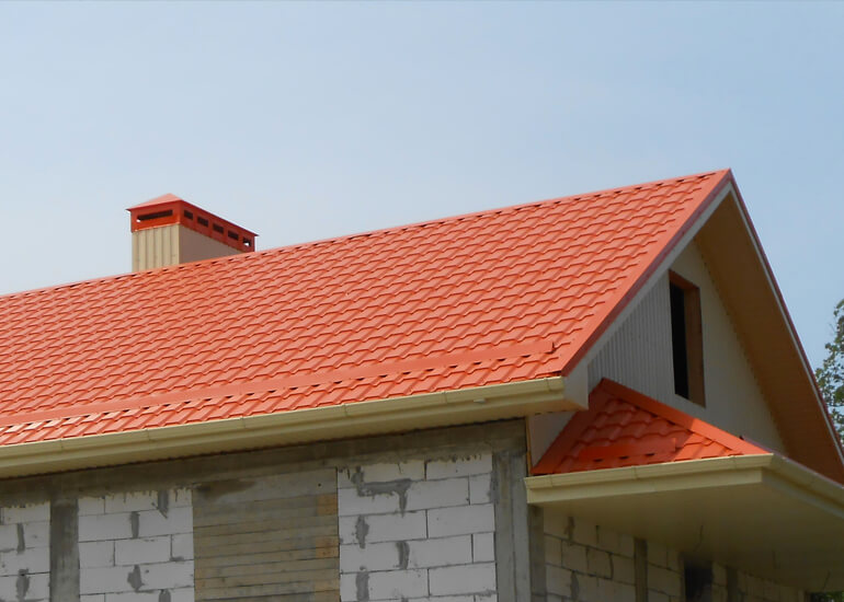 фото укладки кровли из металлочерепицы шаг 4