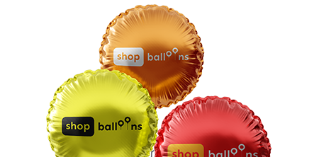 фольгированные воздушные шары с логотипом