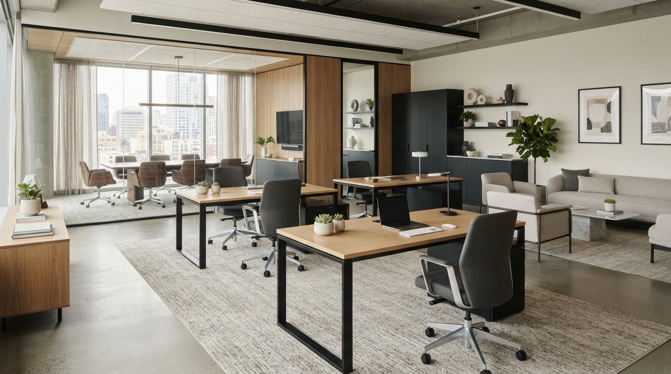 Modern office interior design