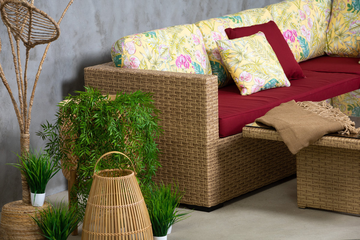 Комплект садовой мебели для отдыха Мальта от Malacca из искусственного ротанга