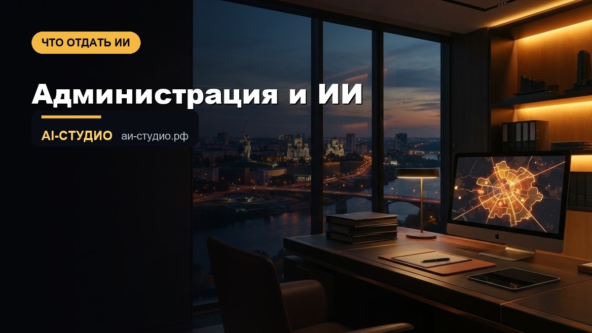 Автоматизация процессов в администрации города: что можно отдать ИИ уже сейчас