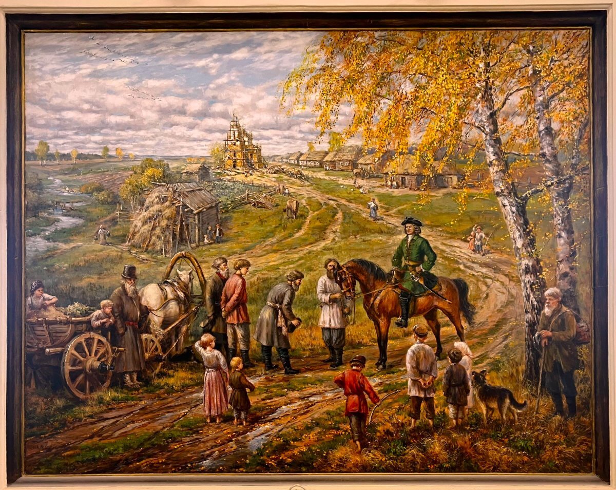 Исай Васильевич Сезёнов. Картина