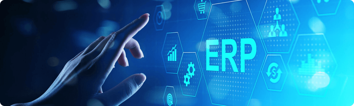 на картинке ERP система