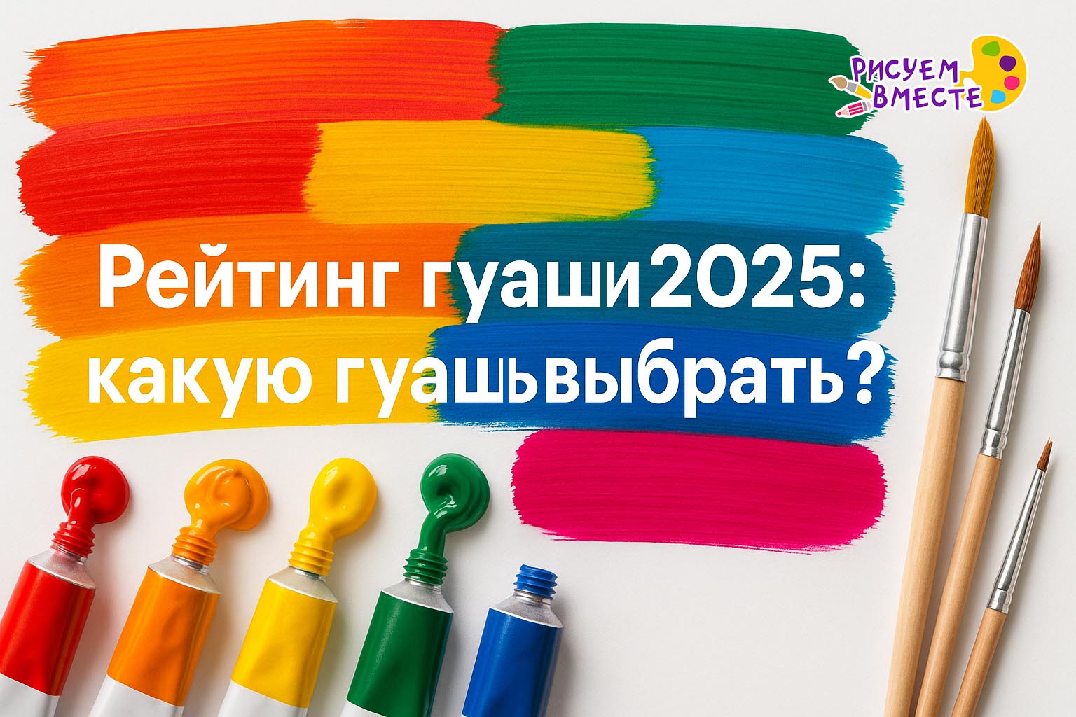 Рейтинг гуаши 2025: какую гуашь выбрать для школы, хобби и иллюстрации
