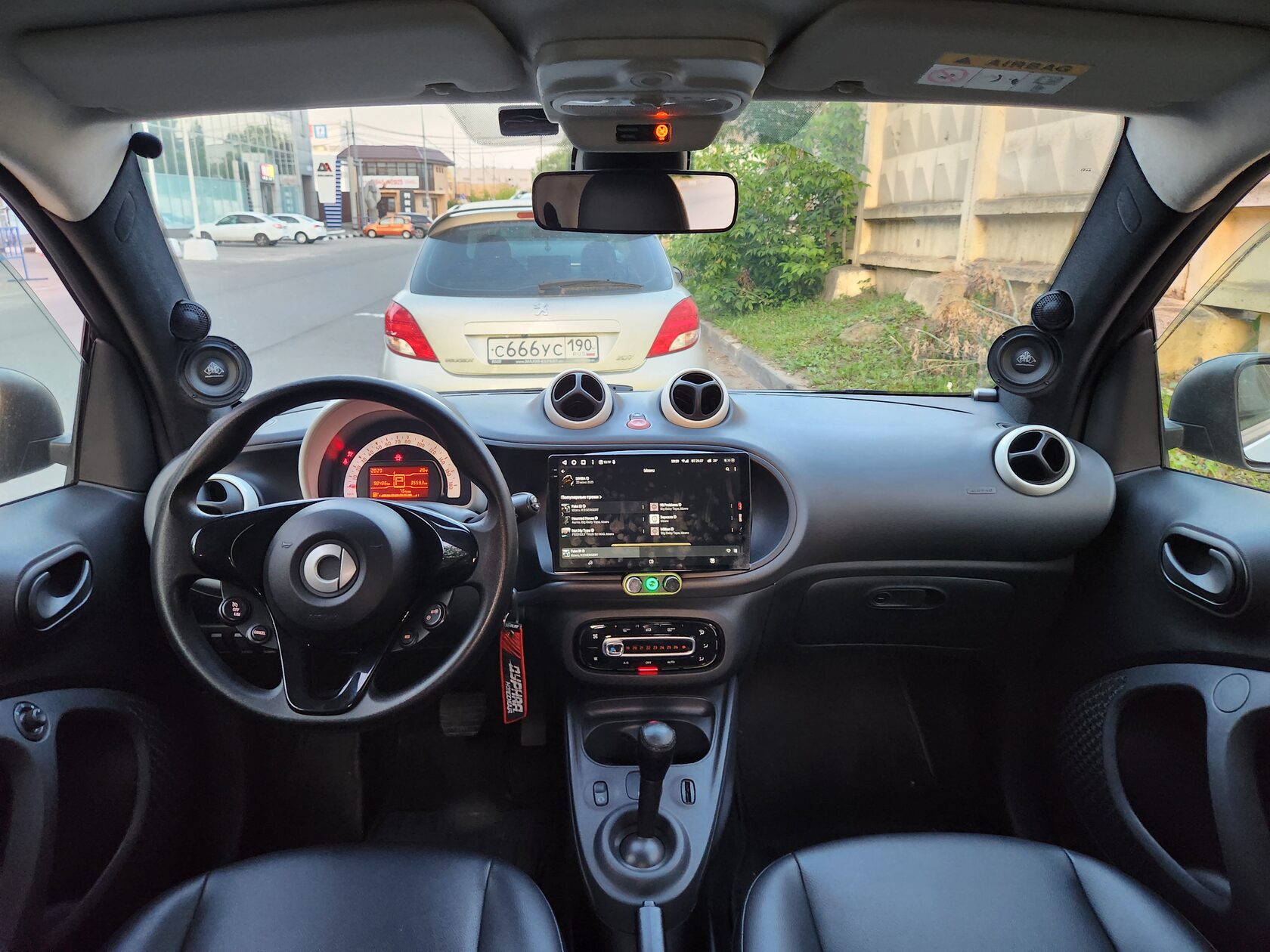 установка автозвука Smart ForTwo 453
