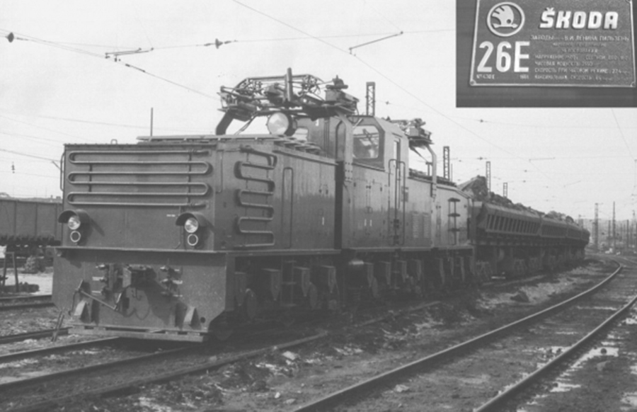 Промышленный электровоз 26Е (26Ем) экстерьер